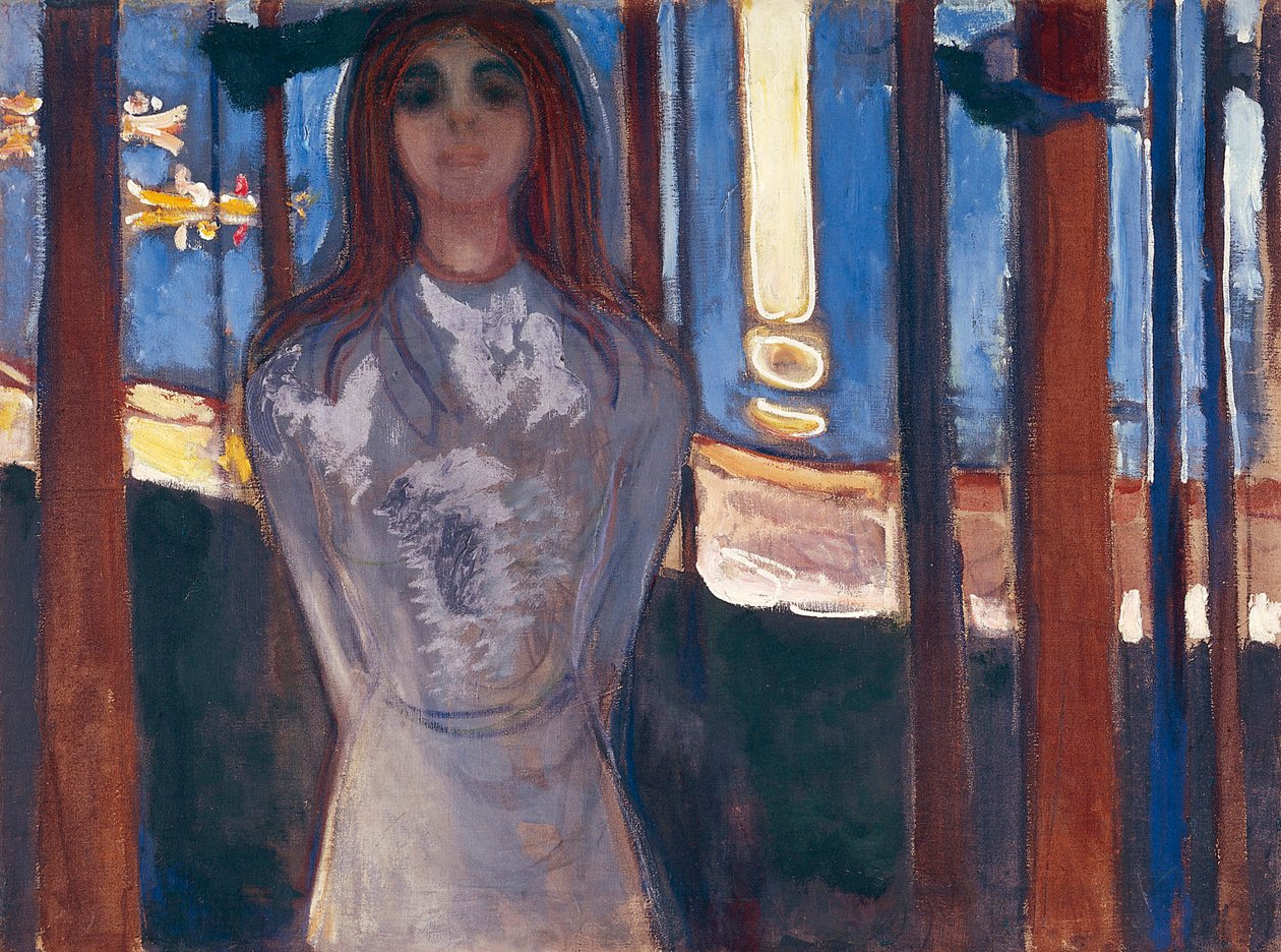 De Stem / Zomernacht door Edvard Munch