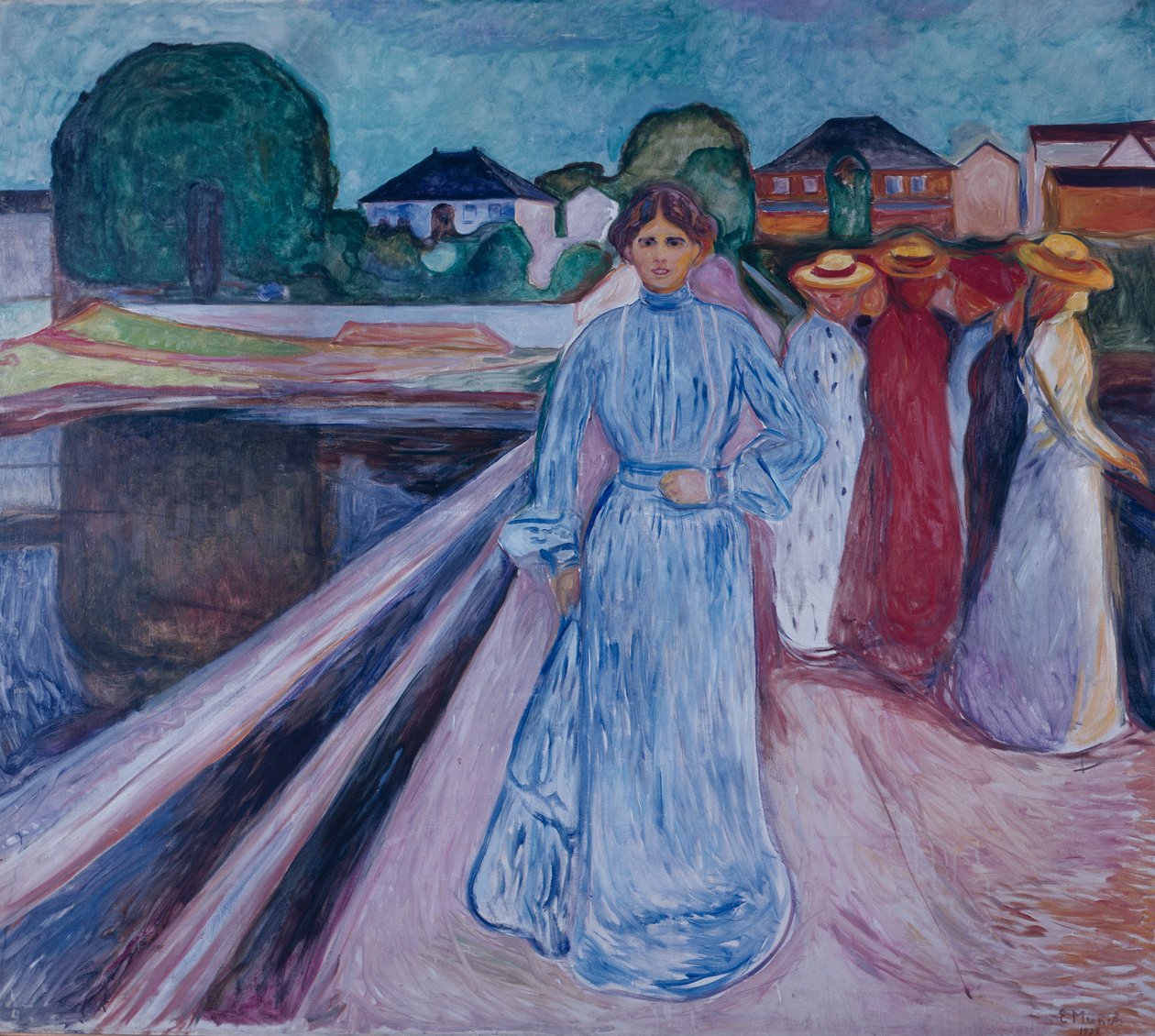 De loopplank door Edvard Munch