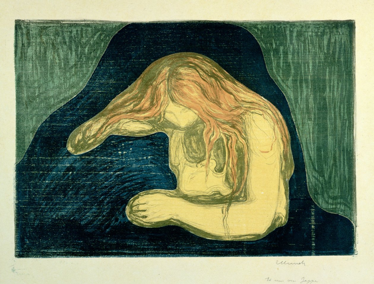 Vampier door Edvard Munch