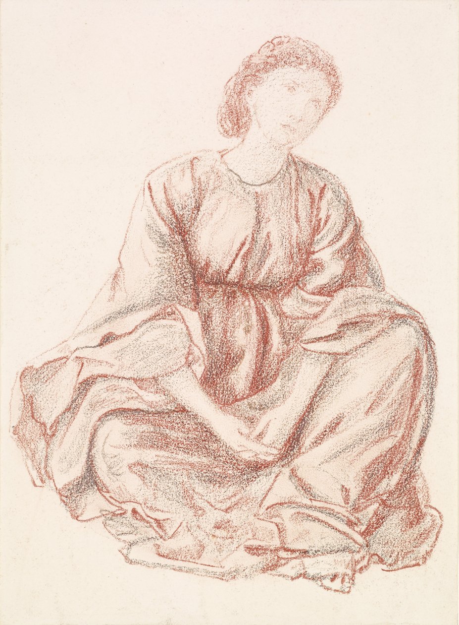 Groene zomer door Edward Burne Jones
