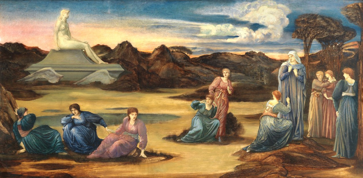 De Voorbijgang van Venus, c.1875 door Edward Burne Jones