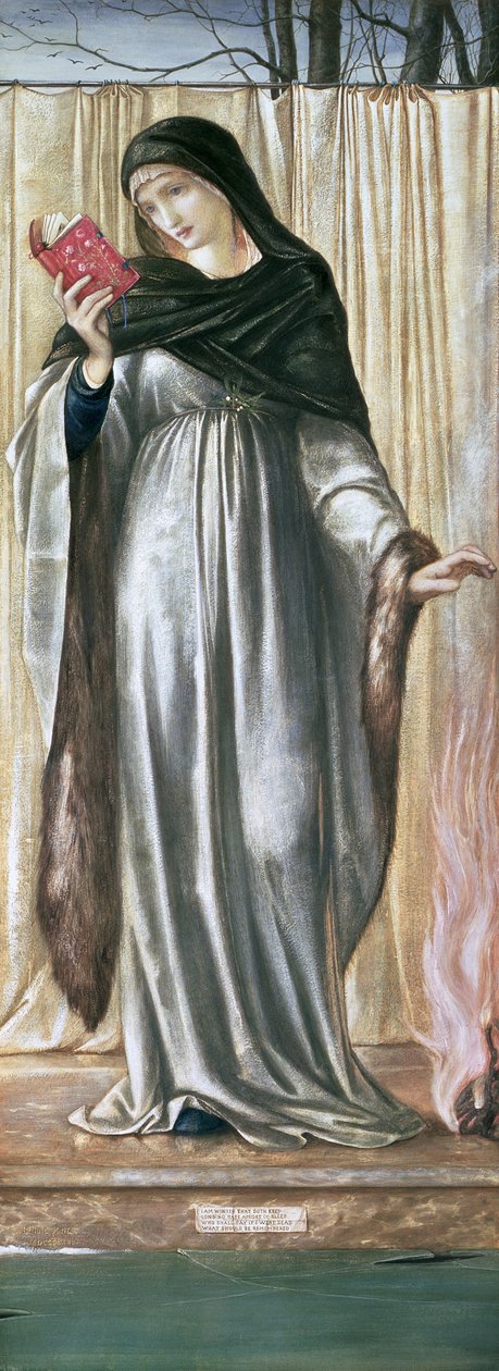 Winter, 1869-70 door Edward Burne Jones