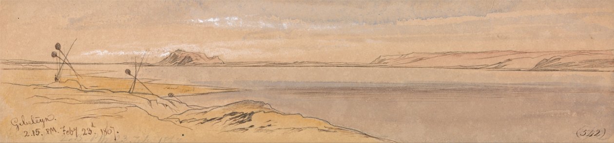 Gebelein door Edward Lear