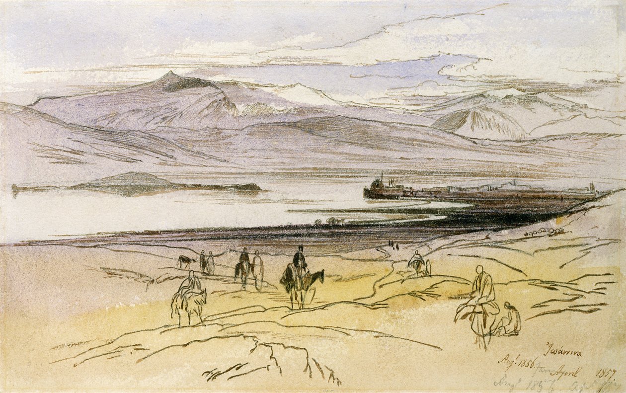 Ioannina, c.1856 door Edward Lear