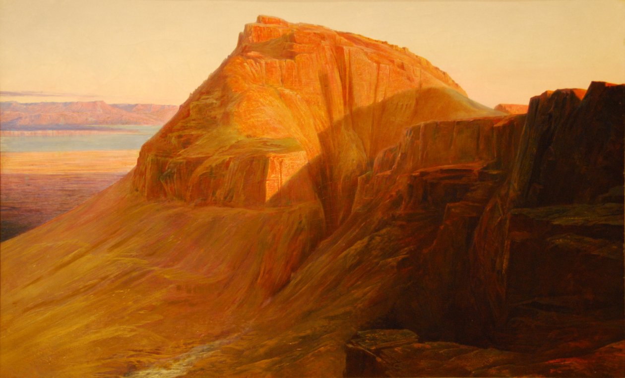Masada door Edward Lear