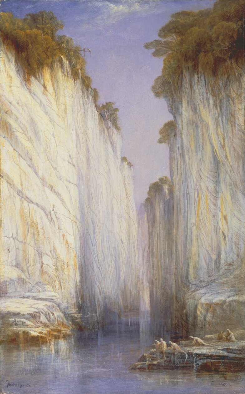 De marmeren rotsen door Edward Lear