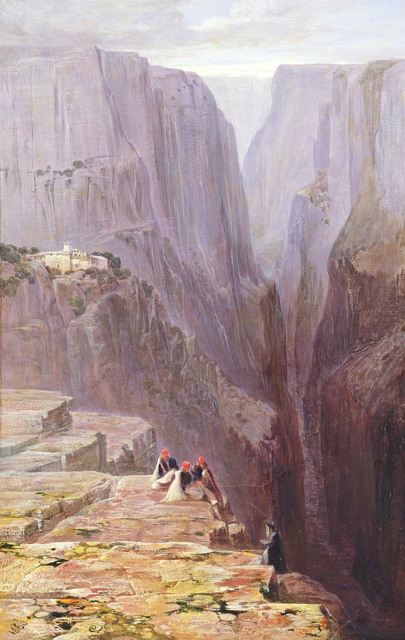 Zagori, Griekenland door Edward Lear