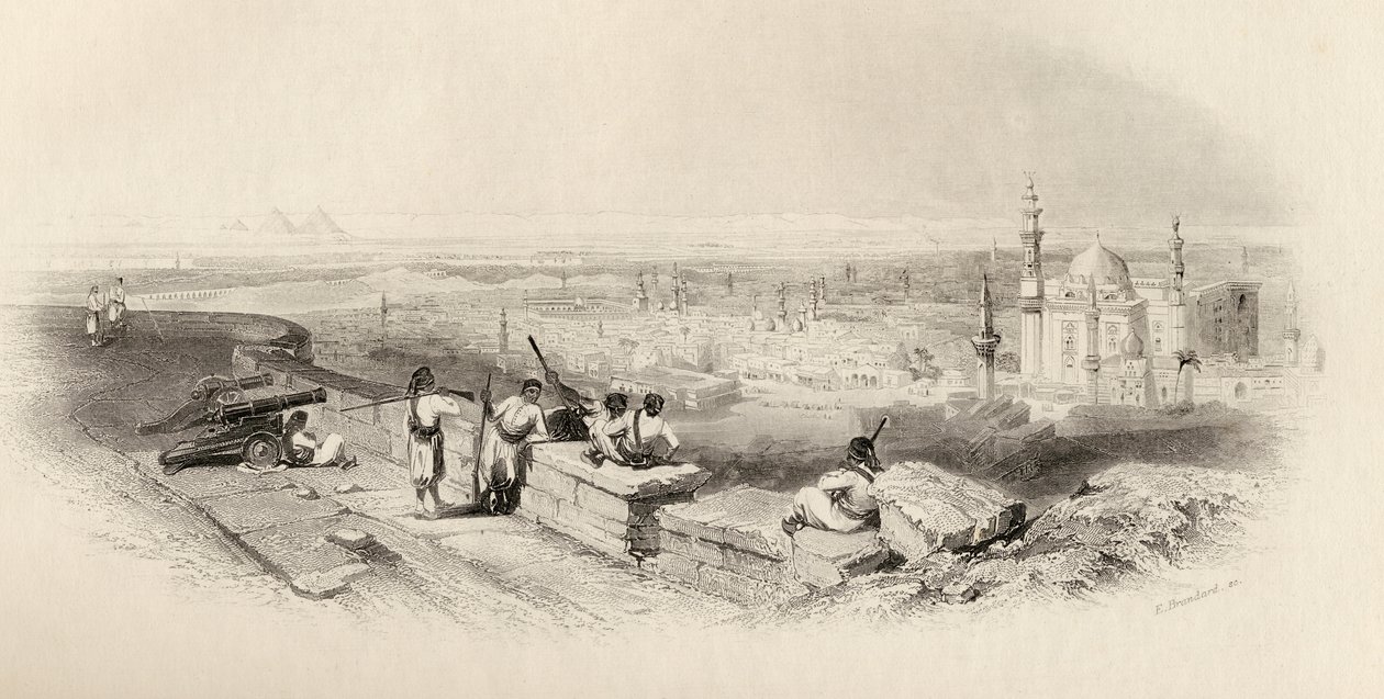 Caïro en de vallei van de Nijl, Egypte door Edward Paxman Brandard