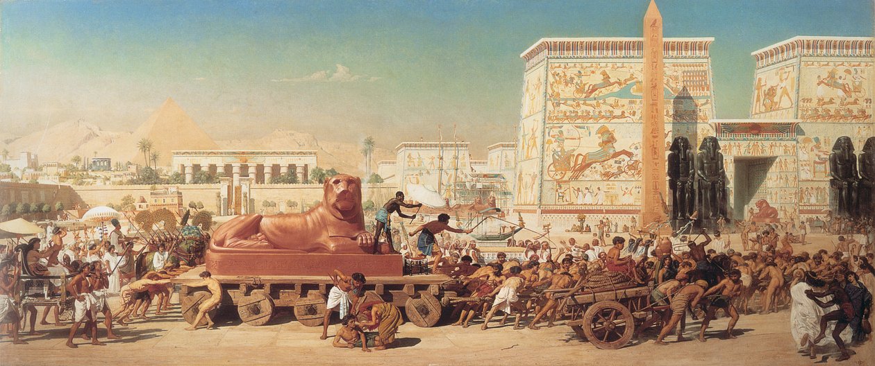 Israël in Egypte door Edward John Poynter