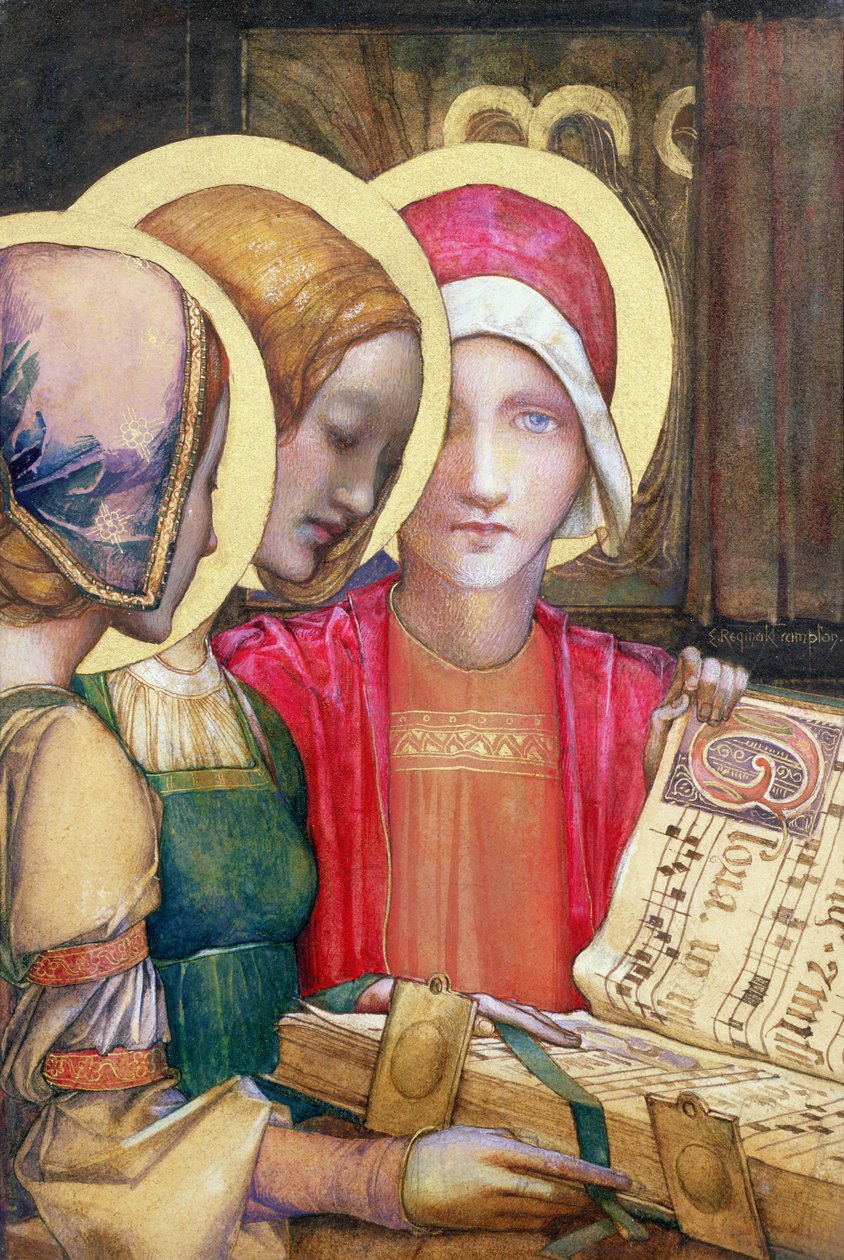 Een Kerstlied door Edward Reginald Frampton