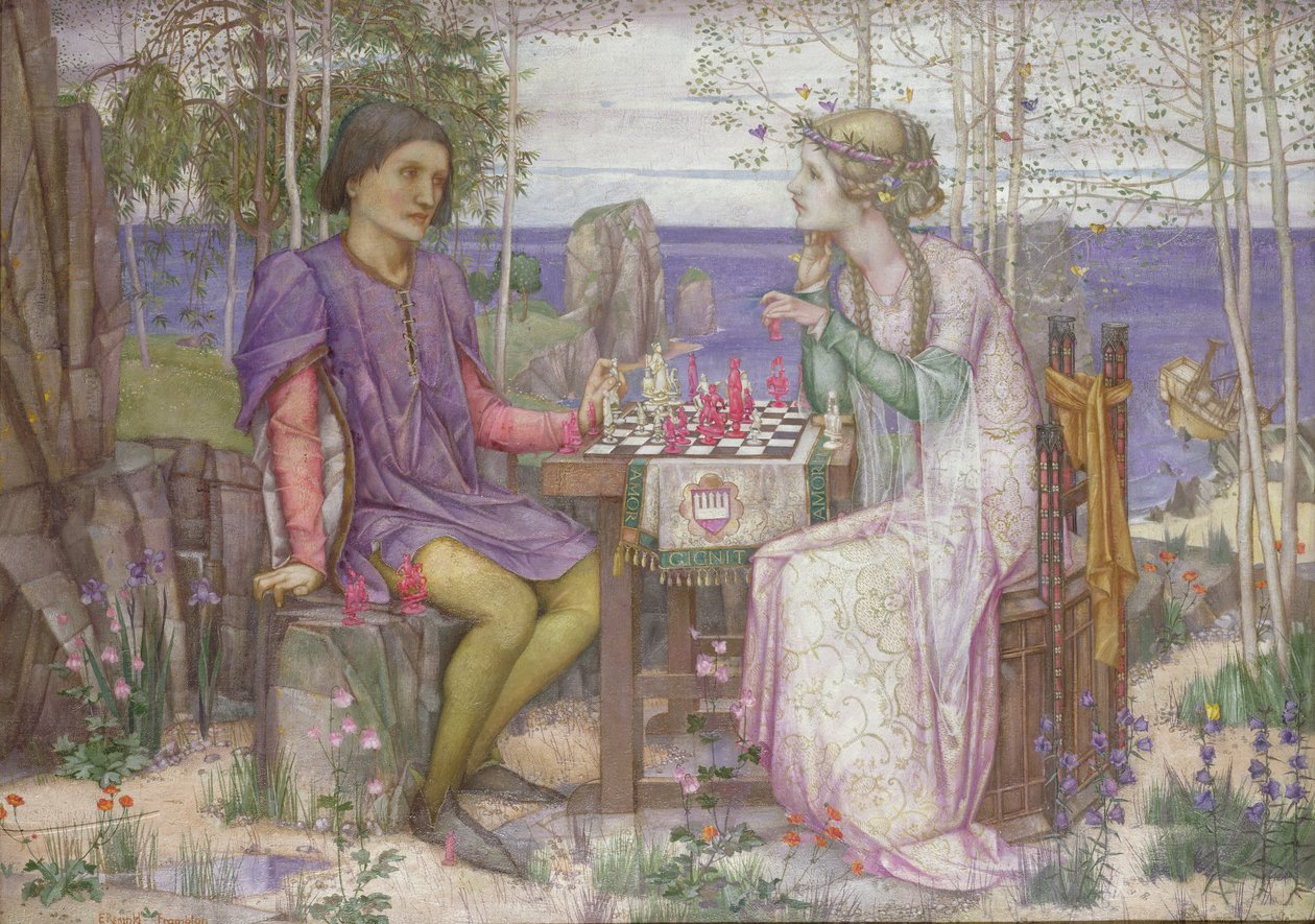 Het schaakspel door Edward Reginald Frampton