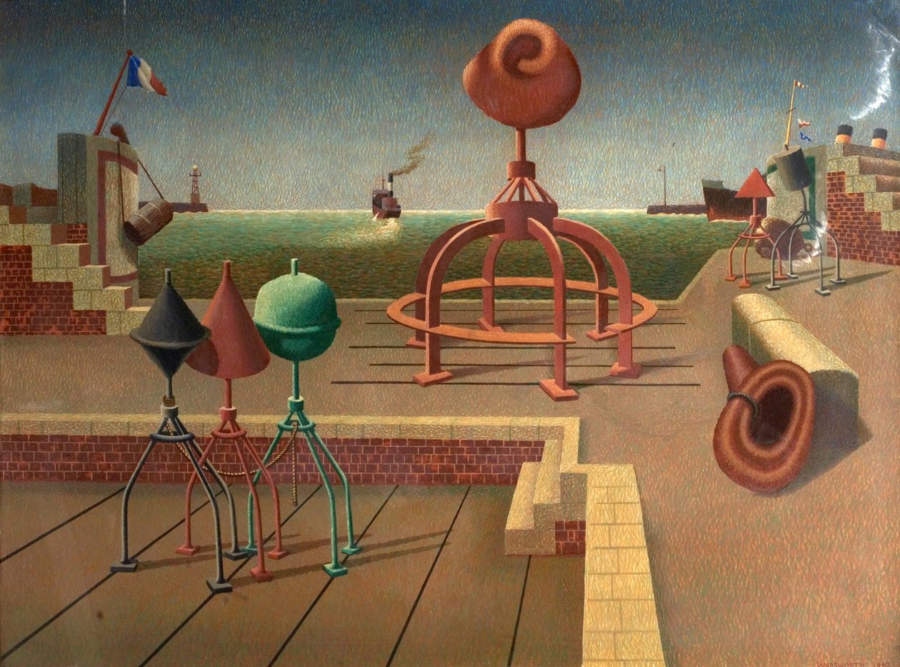 Satellitium door Edward Alexander Wadsworth