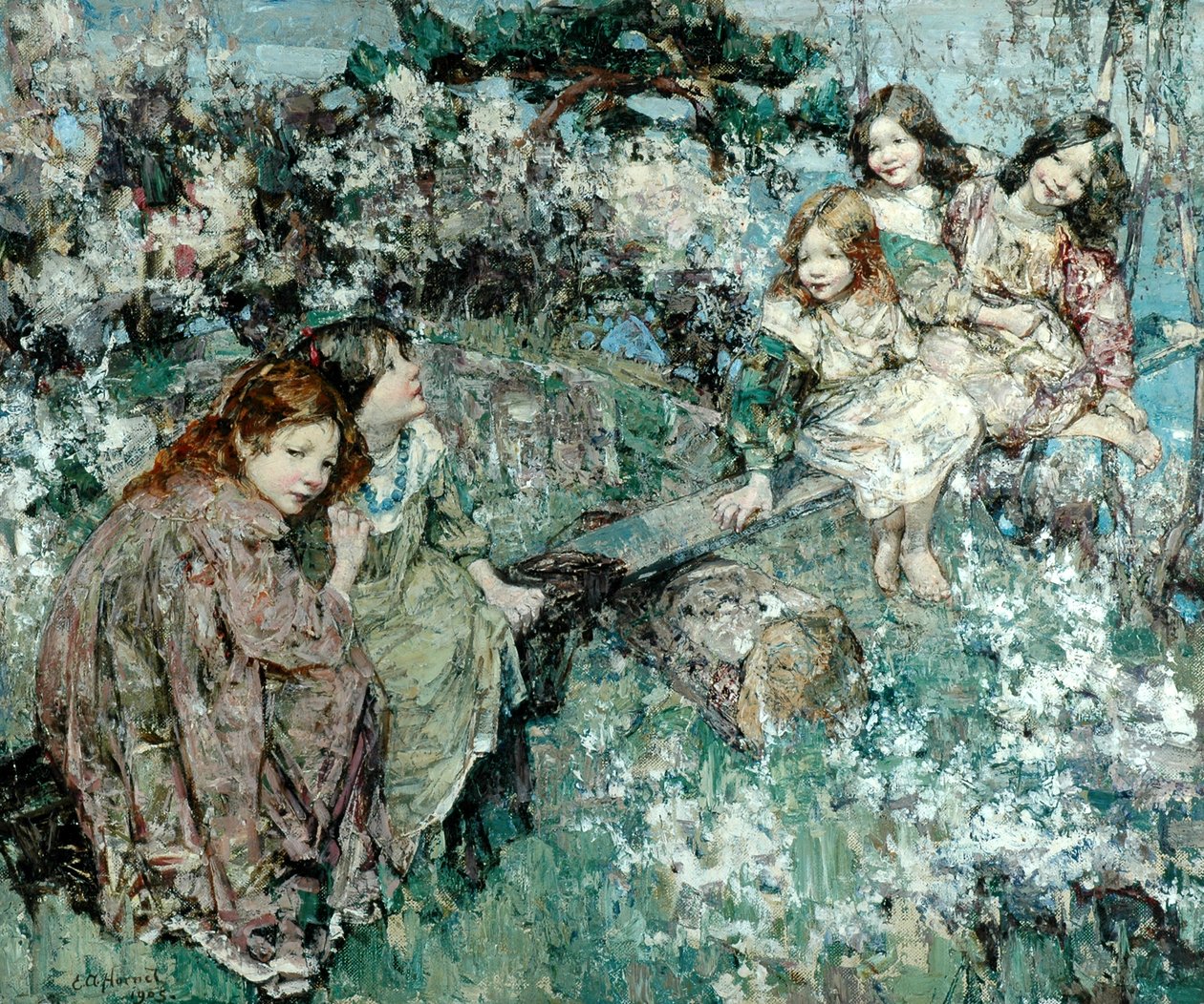 De wip door Edward Atkinson Hornel