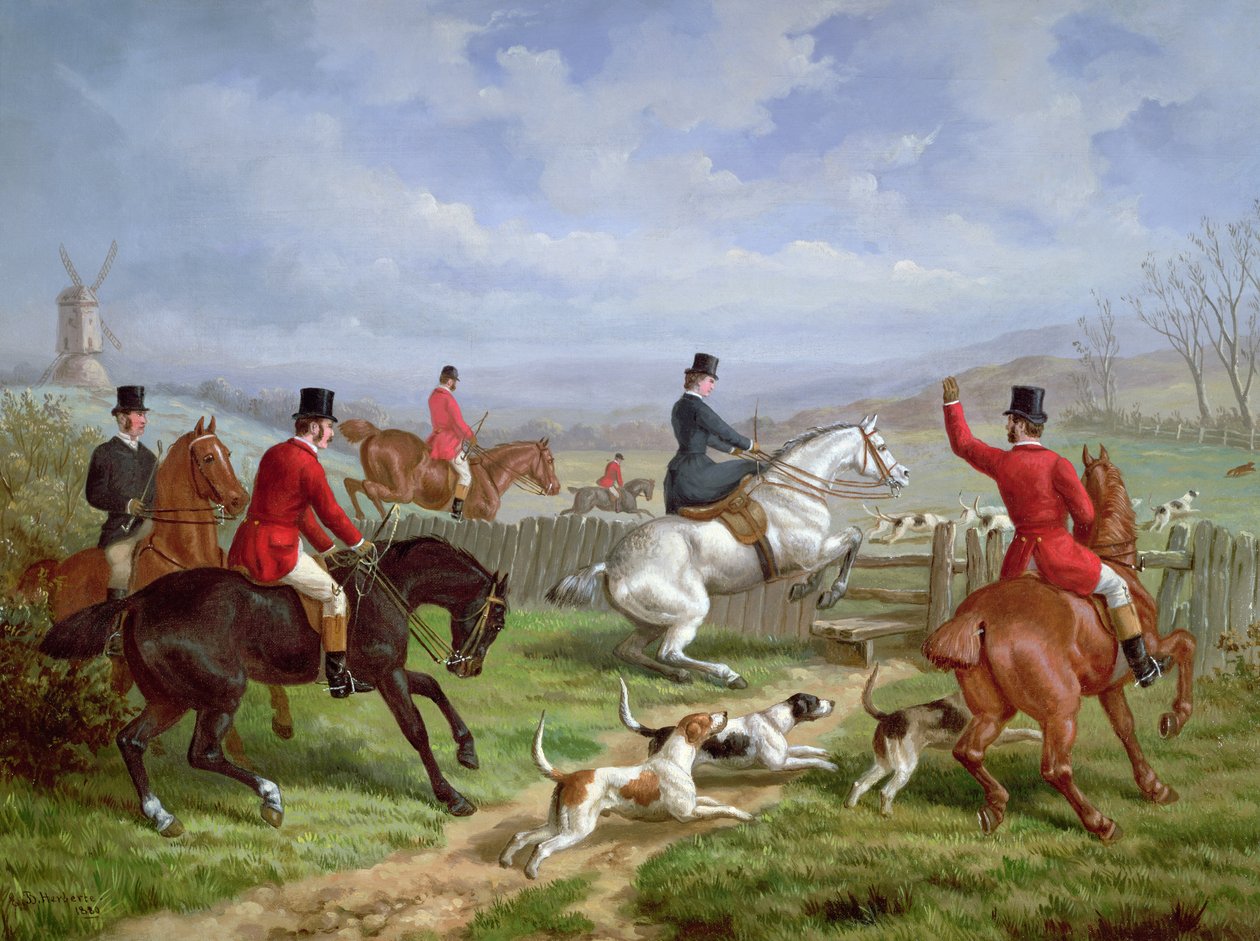 Over het hek door Edward Benjamin Herberte