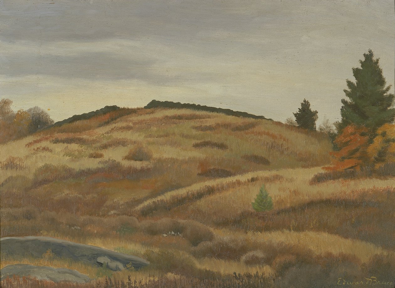Herfstvelden, ca. 1926-1934 door Edward Bruce