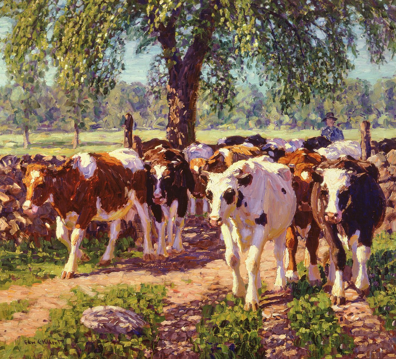 Langs de Weg door Edward Charles Volkert