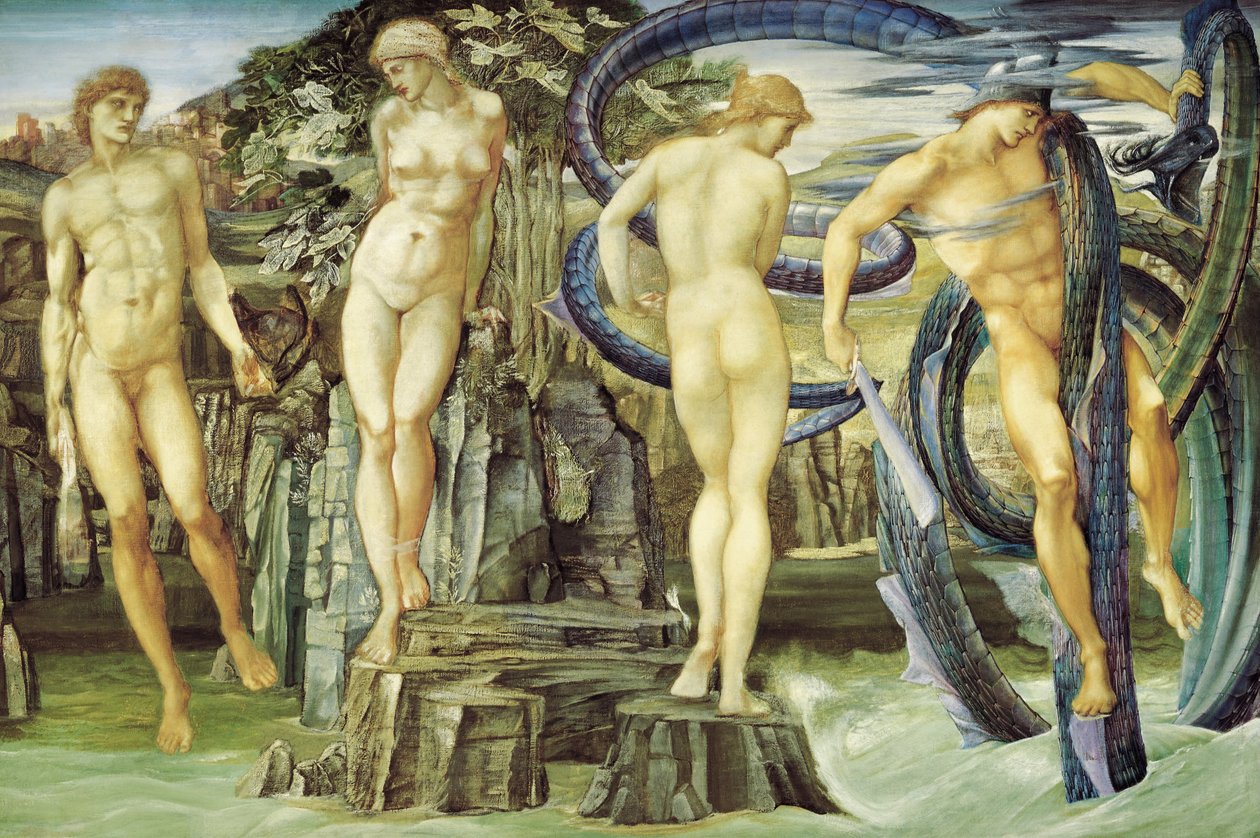 Perseus en Andromeda, 1876 door Edward Burne Jones