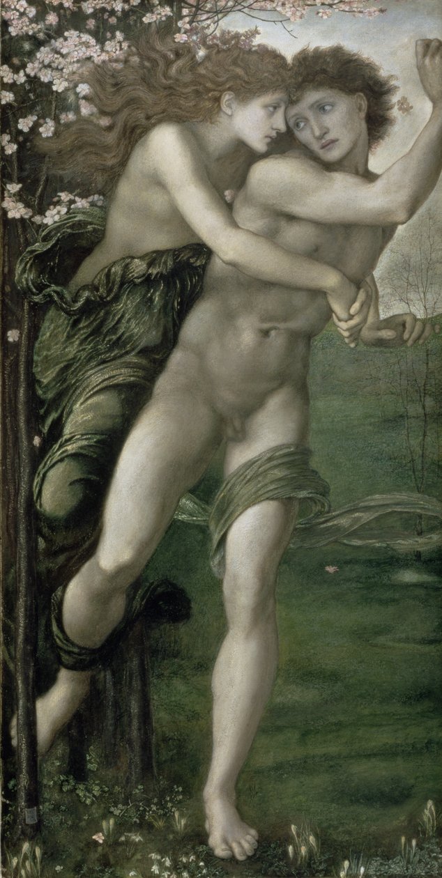 Phyllis en Demophoon, 1870 door Edward Burne Jones