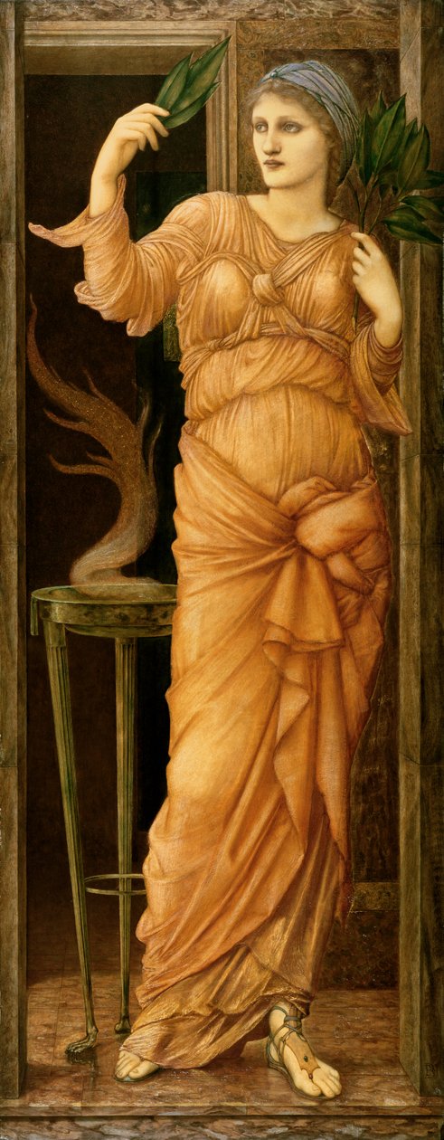 Sibylla Delphica door Edward Coley Burne Jones