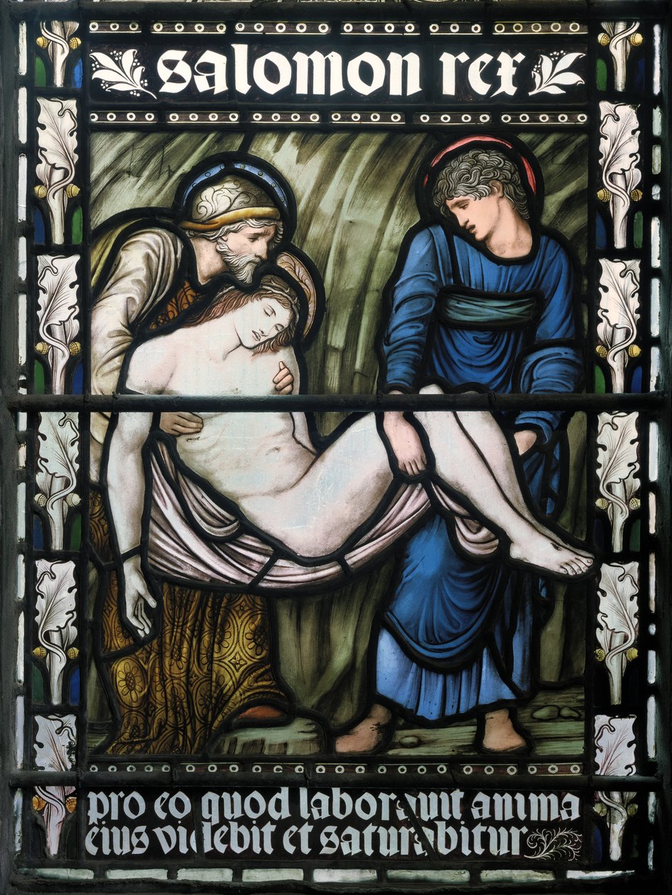 De Graflegging door Edward Burne Jones
