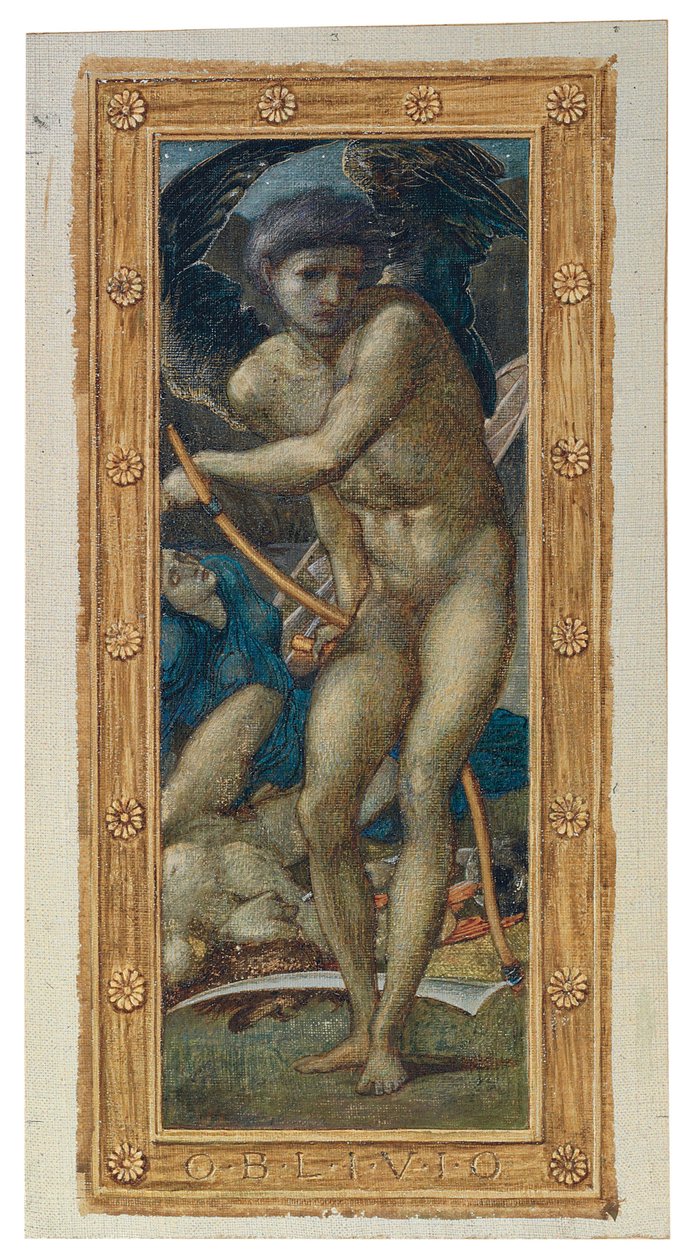 De Triomf van de Liefde door Edward Burne Jones