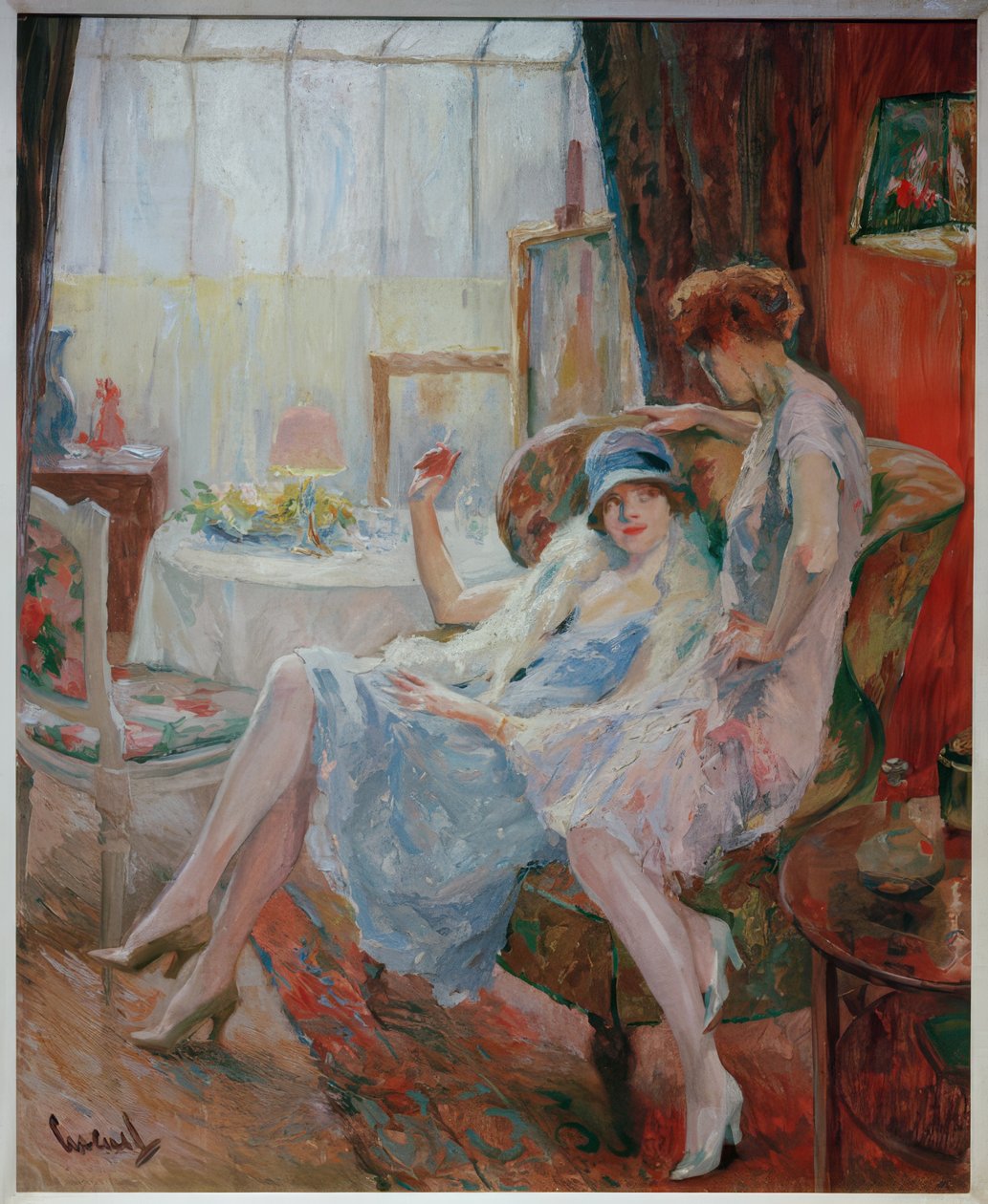 Studio bezoeken door Edward Cucuel