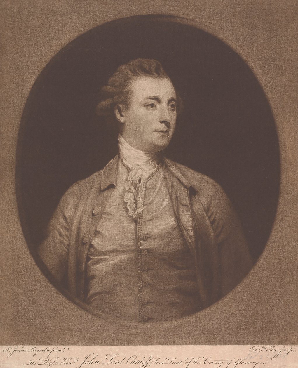 John, Lord Cardiff door Edward Fisher
