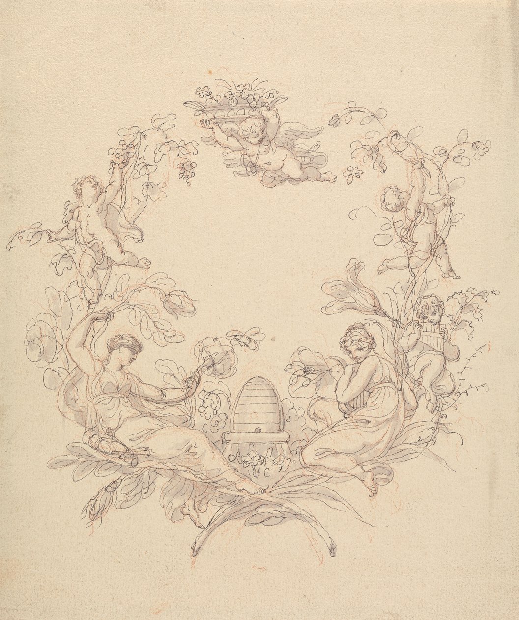 Pastoraal door Edward Francis Burney