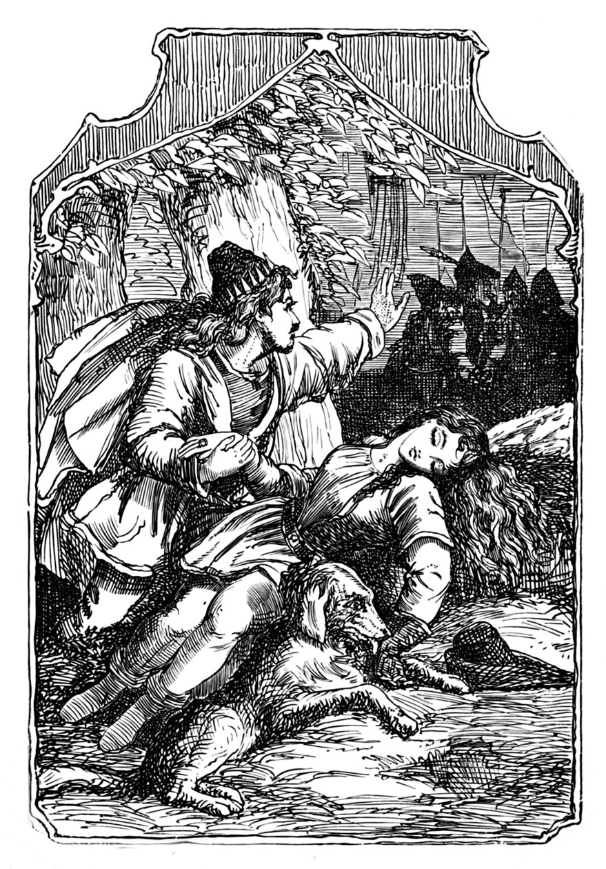 De Twaalf Jagers, 1901 door Edward Henry Wehnert