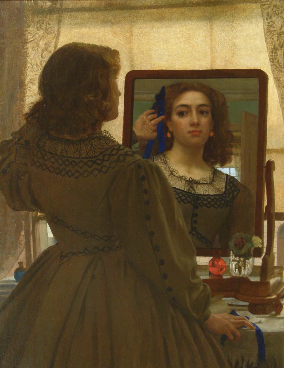 De Bos Blauwe Linten, 1862 door Edward John Poynter