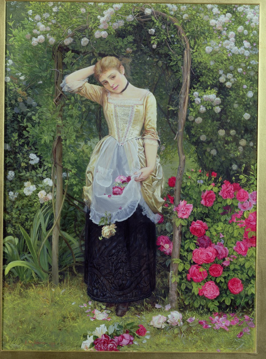 De rozenboog, 1877 door Edward Killingworth Johnson