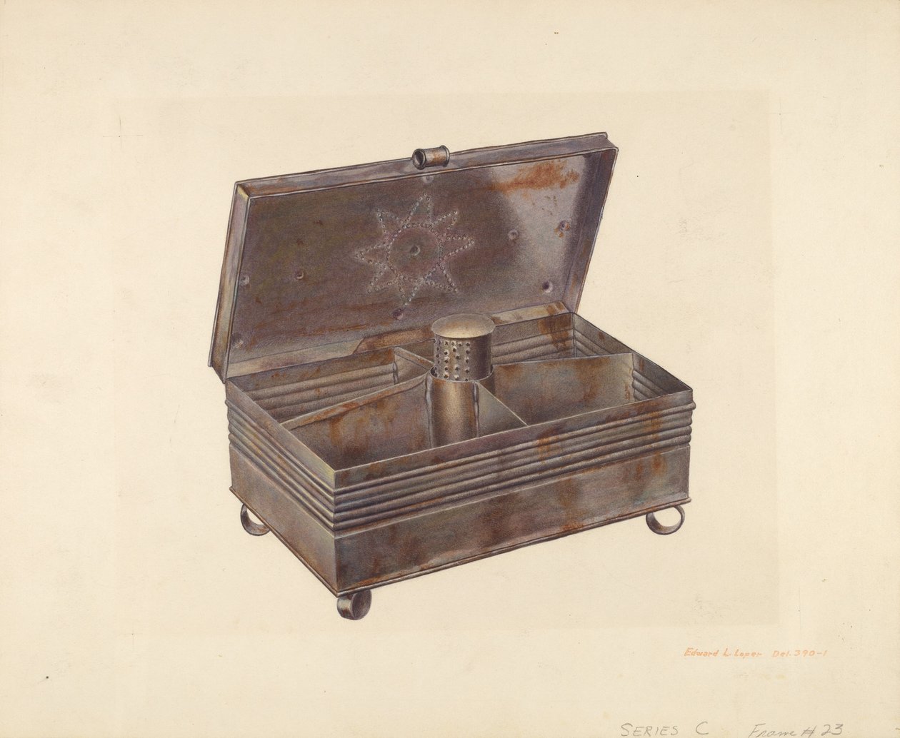 Specerijendoos door Edward L. Loper