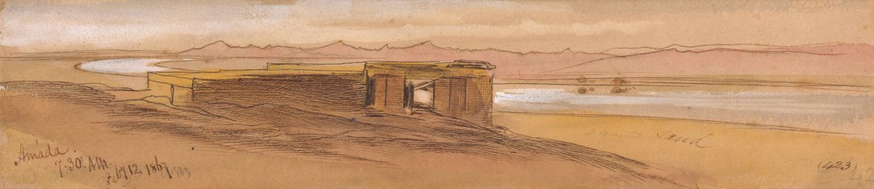 Amada, 7:30 am, 12 februari 1867 (423) door Edward Lear