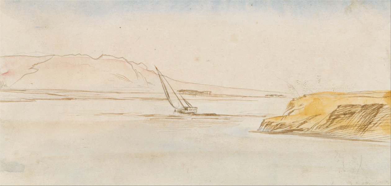 Boot op de Nijl door Edward Lear