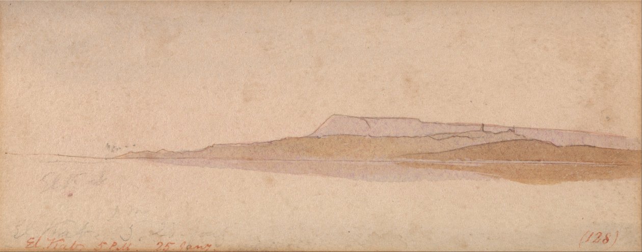 El Kab door Edward Lear