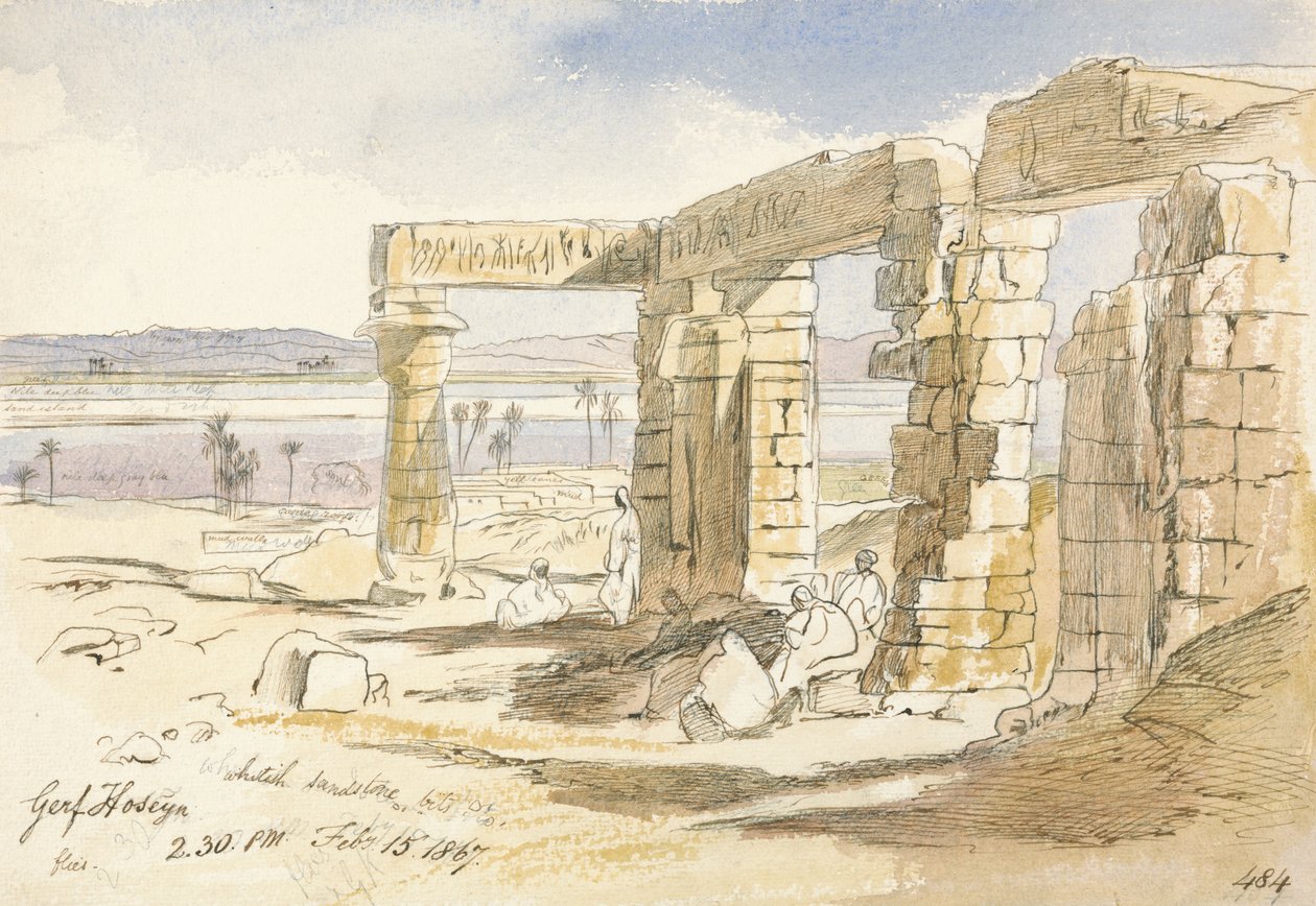Garf Hoseyn, 14:30 uur door Edward Lear