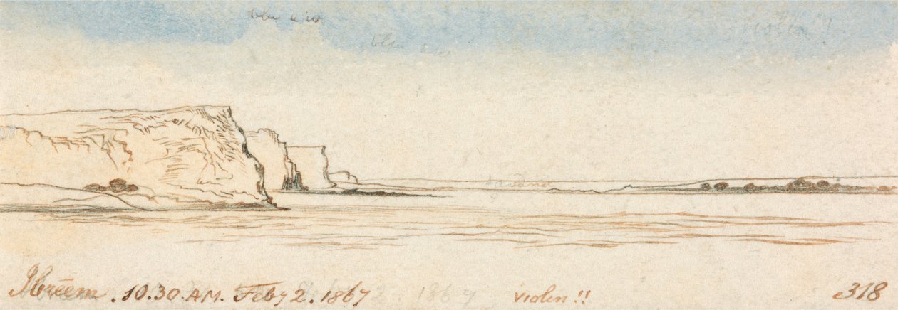 Ibreem, 10:30 uur, 2 februari 1867 (318) door Edward Lear