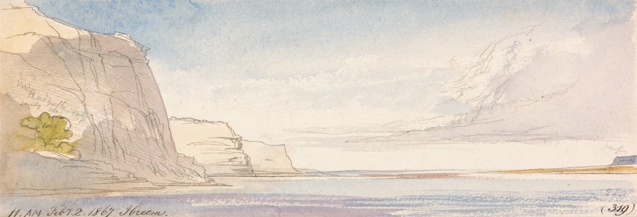 Ibreem, 11:00 am, 2 februari 1867 (319) door Edward Lear