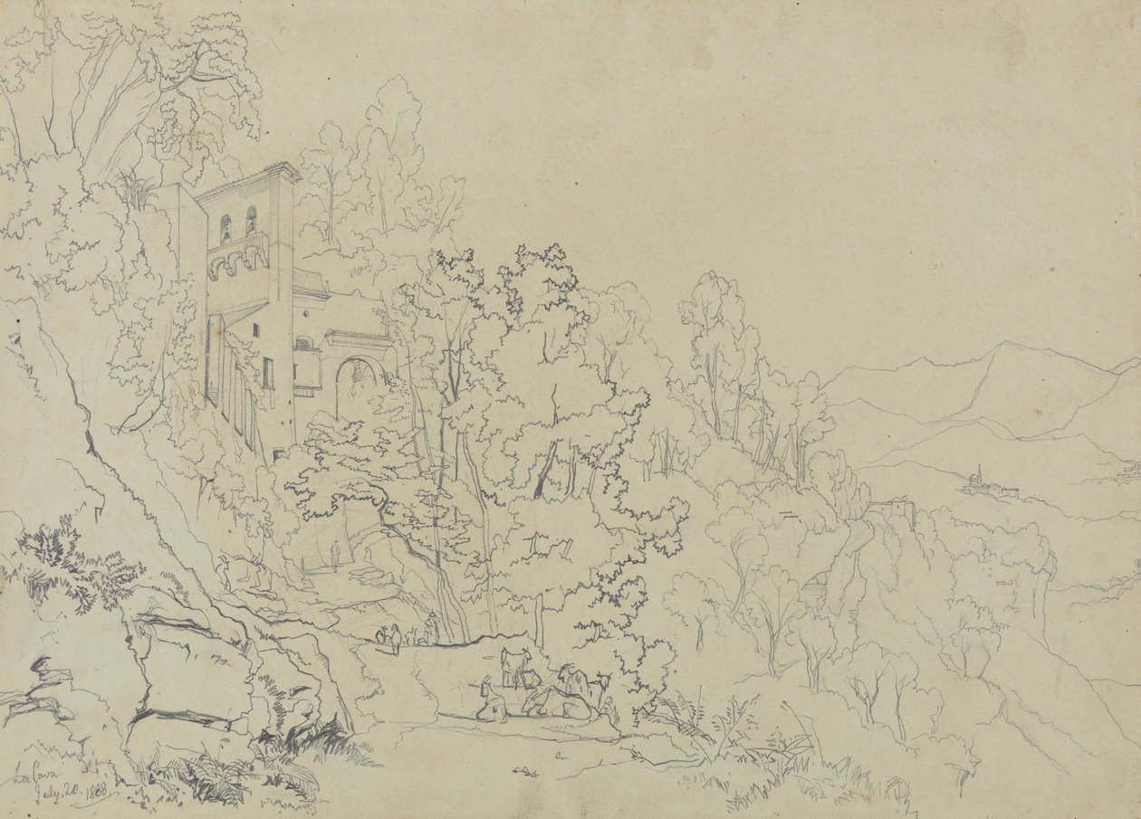 La Cava door Edward Lear