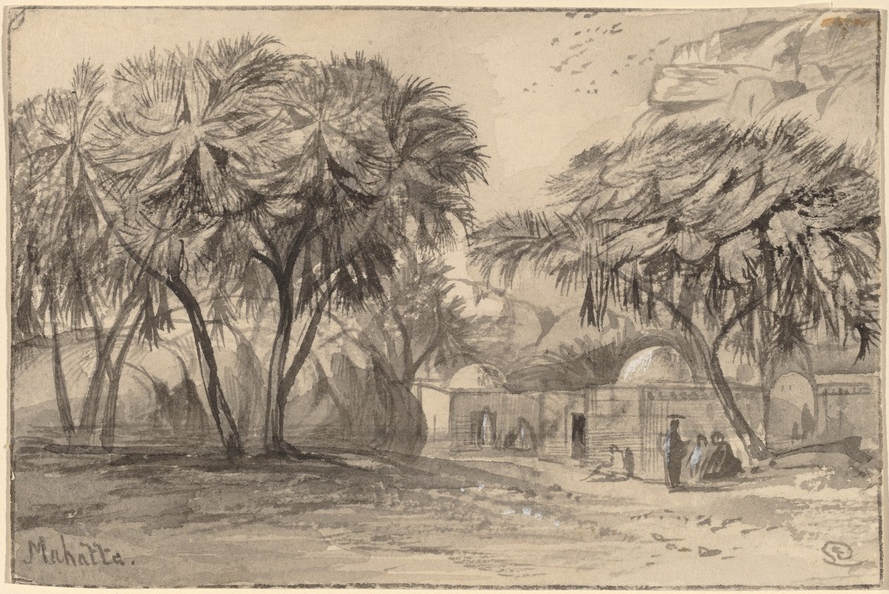 Mahatta, 1884-1885. door Edward Lear