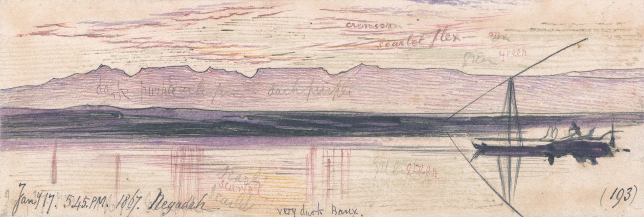 Negadeh door Edward Lear