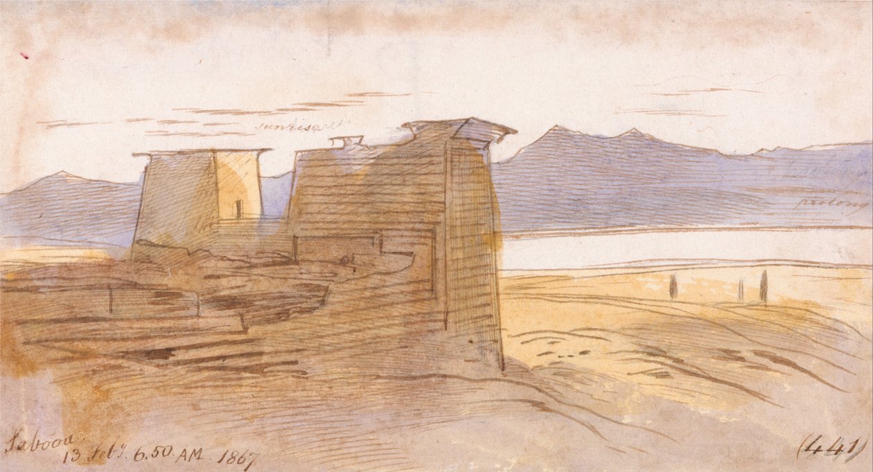 Sabooa door Edward Lear