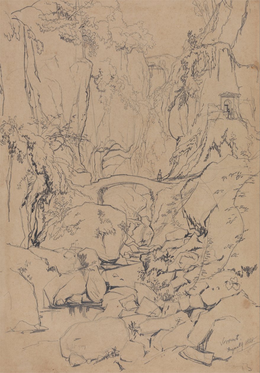 Sorrento door Edward Lear