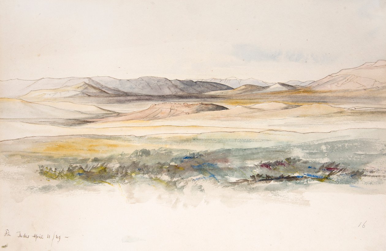 Thebe door Edward Lear