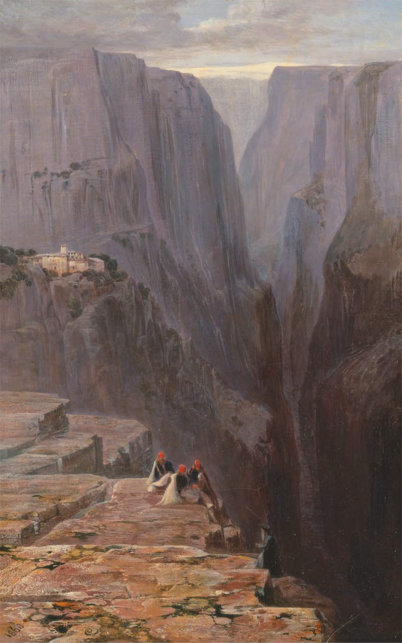 Zagori, Griekenland door Edward Lear