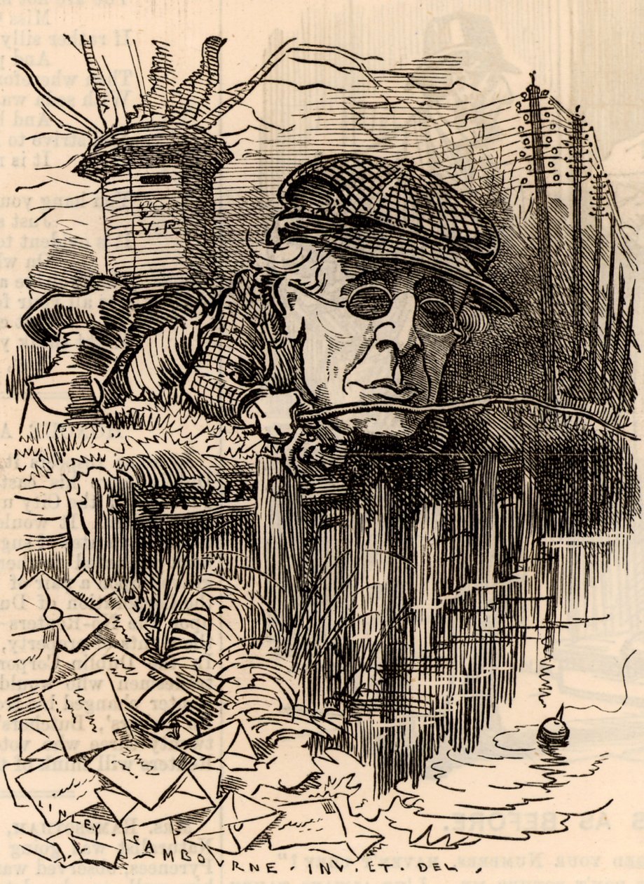 Henry Fawcett (1833-1884) door Edward Linley Sambourne