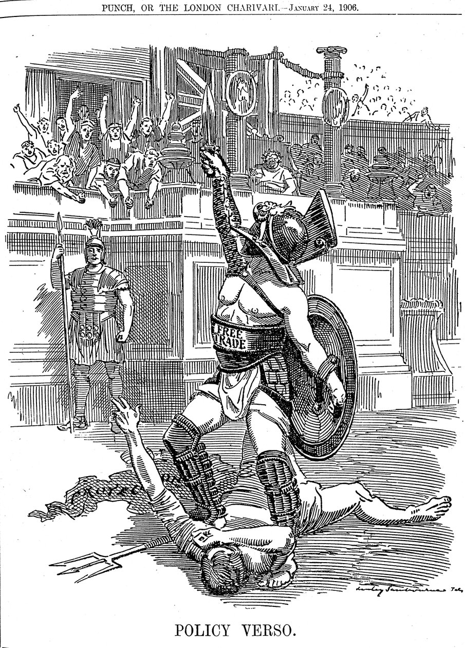 Policy Verso door Edward Linley Sambourne