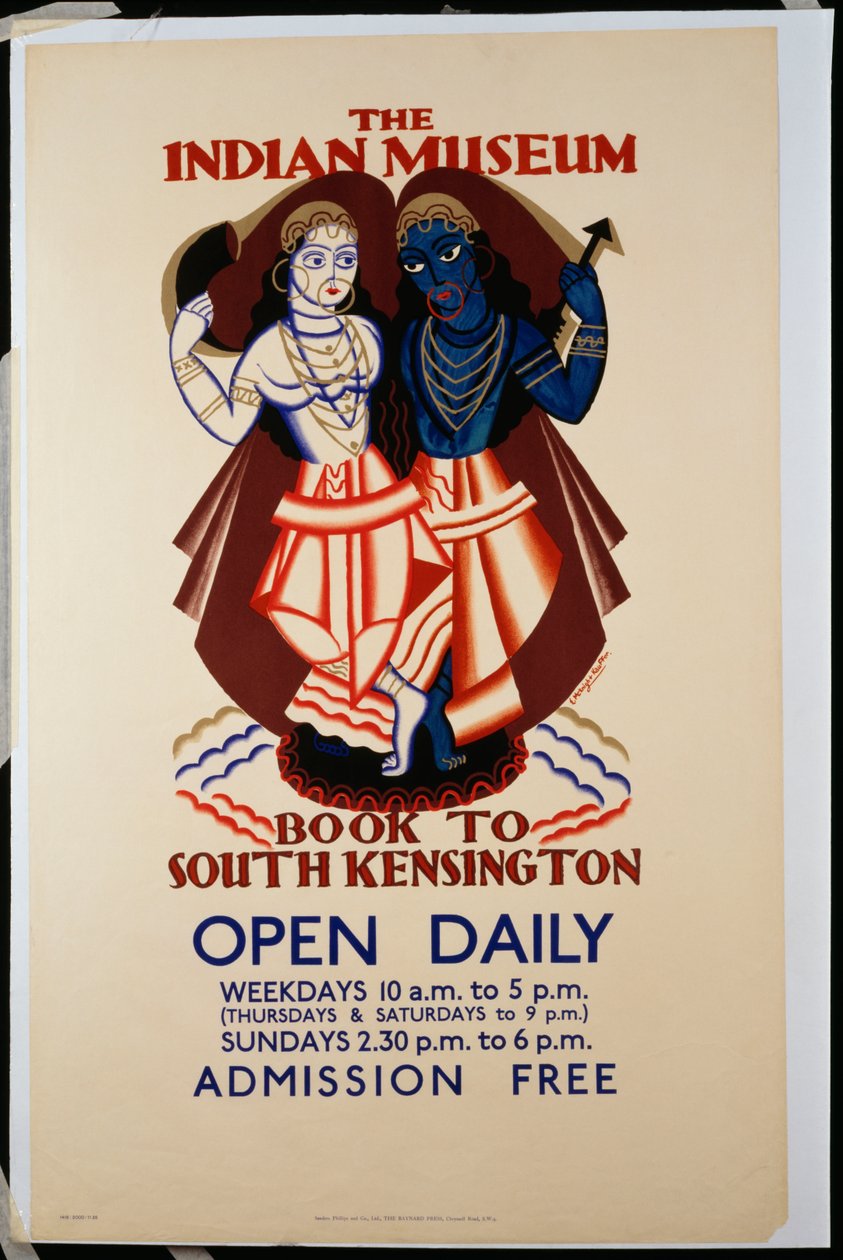 Het Indisch Museum door Edward McKnight Kauffer