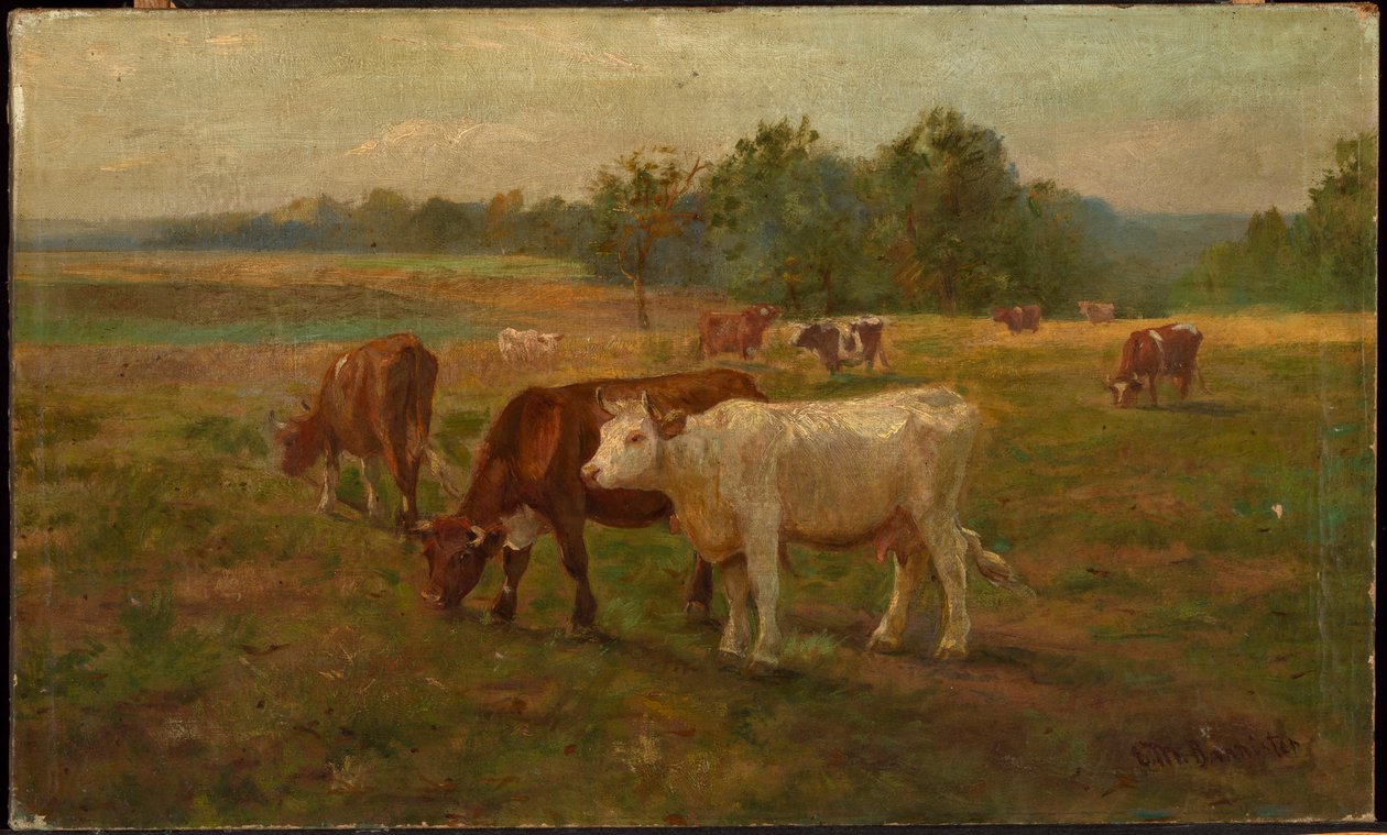 Cows door Edward Mitchell Bannister