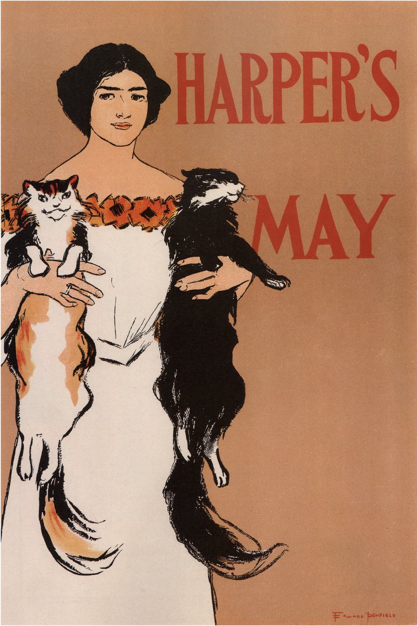 Harpers May door Edward Penfield